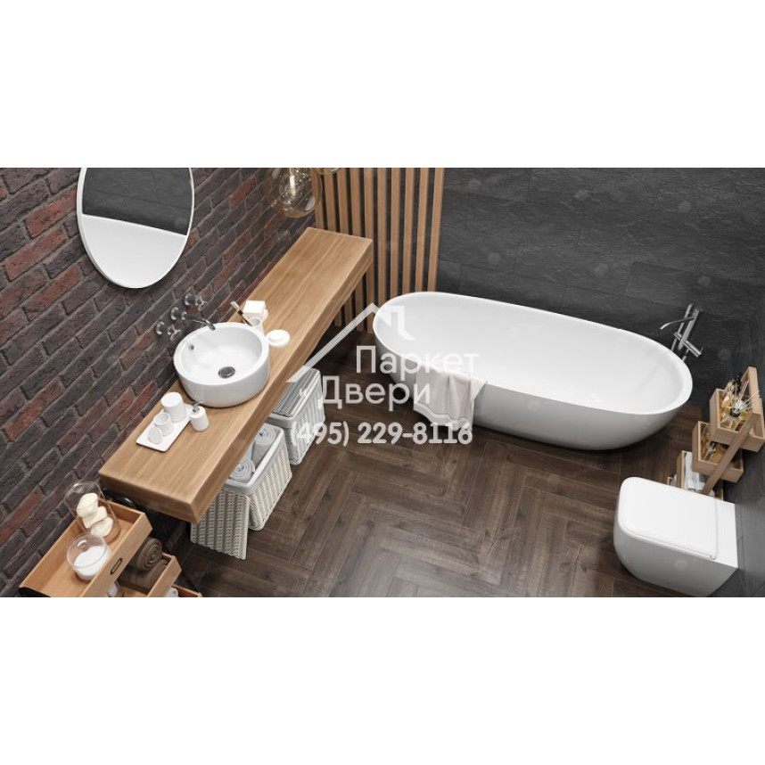 Виниловый пол Alpine Floor Parquet Light SPC ламинат Дуб Альферац ЕСО 13-22-2