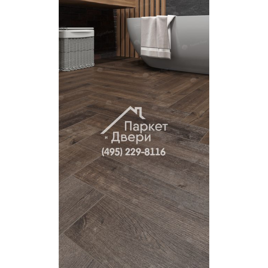 Виниловый пол Alpine Floor Parquet Light SPC ламинат Дуб Альферац ЕСО 13-22-4