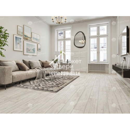 Виниловый пол Alpine Floor CLASSIC SPC ламинат Акация CLICK ЕСО 107-8