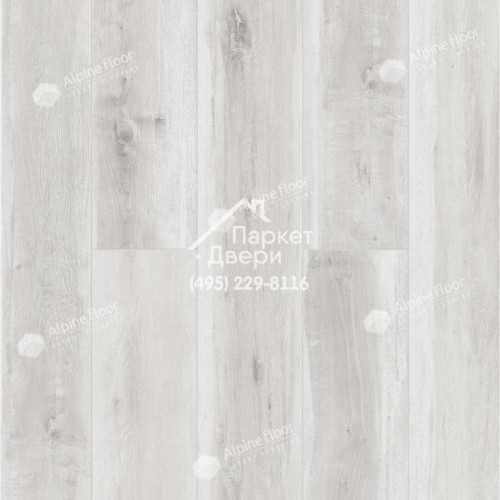 Виниловый пол Alpine Floor CLASSIC SPC ламинат Дуб выбеленный ЕСО 182-8