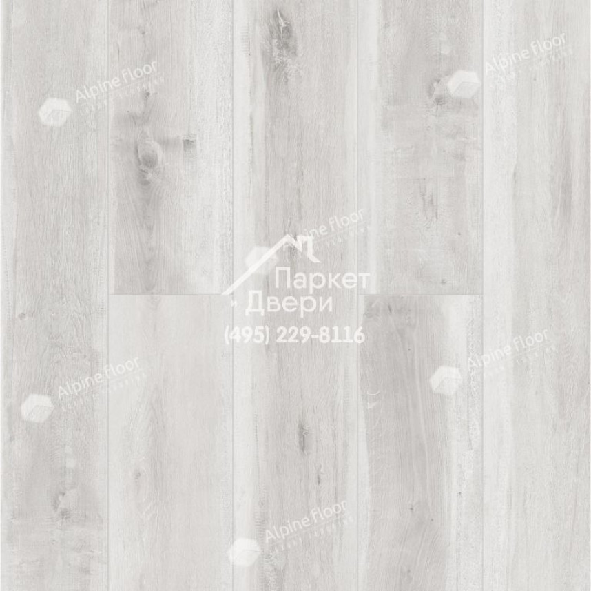 Виниловый пол Alpine Floor CLASSIC SPC ламинат Дуб выбеленный ЕСО 182-8-1
