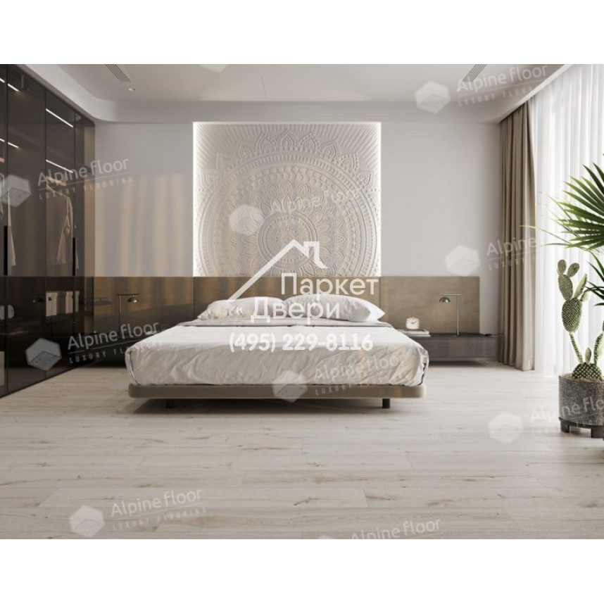 Виниловый пол Alpine Floor Pro Nature SPC ламинат Newtown Creek 62478-1