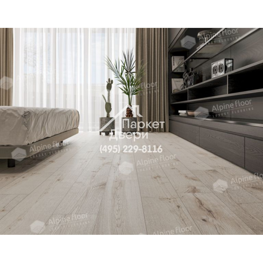Виниловый пол Alpine Floor Pro Nature SPC ламинат Newtown Creek 62478-3
