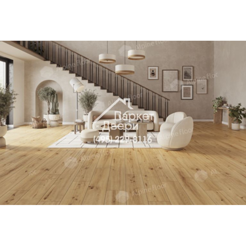 Виниловый пол Alpine Floor Pro Nature SPC ламинат Soacha 62541