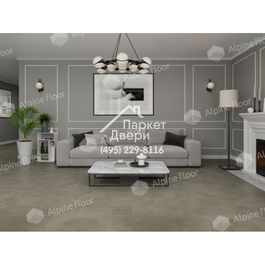 Виниловый пол Alpine Floor Pro Nature SPC ламинат Killelton 63137-1