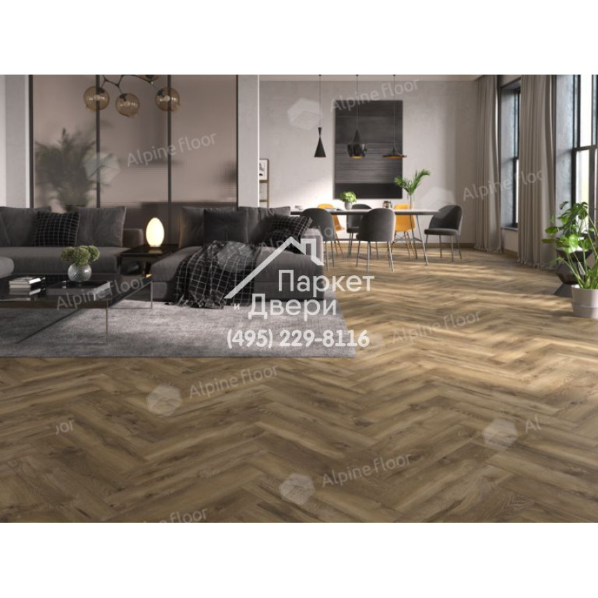 Ламинат Alpine Floor Ville Дуб Бурриана 63265  -2