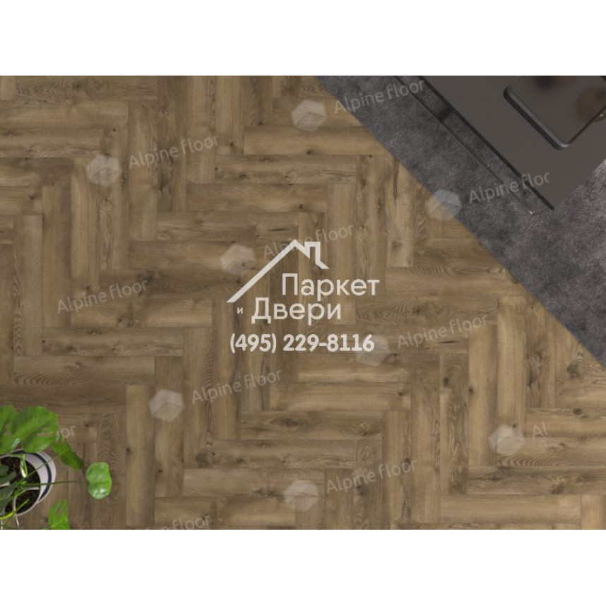 Ламинат Alpine Floor Ville Дуб Бурриана 63265  