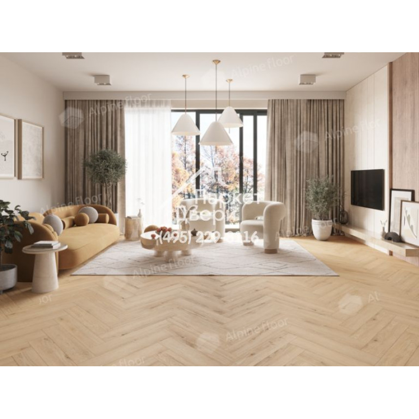 Ламинат Alpine Floor Ville Дуб Цетинский 63276  -2