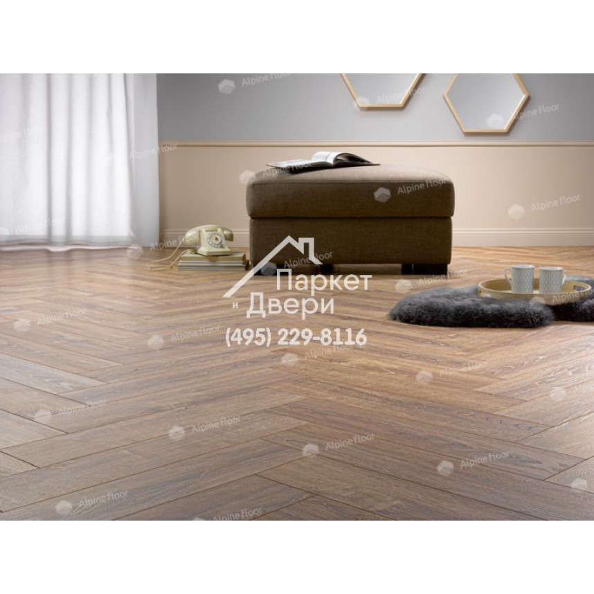 Ламинат Alpine Floor Herringbon 12 BR Herringbone 12 BR Balearic oak 622  