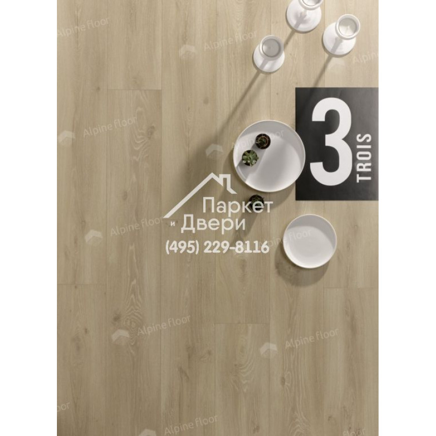 Ламинат Alpine Floor Herringbon 8 BR Herringbone 8 BR Galaxy 706  -1