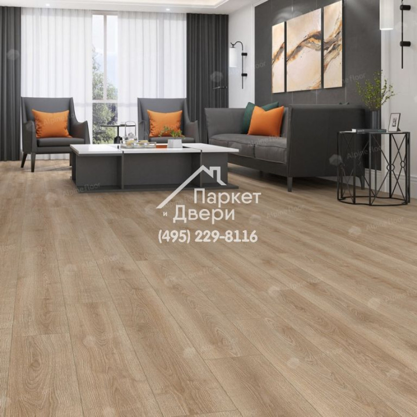 Ламинат Alpine Floor Premium Дуб Кашемир Р 1001  -2