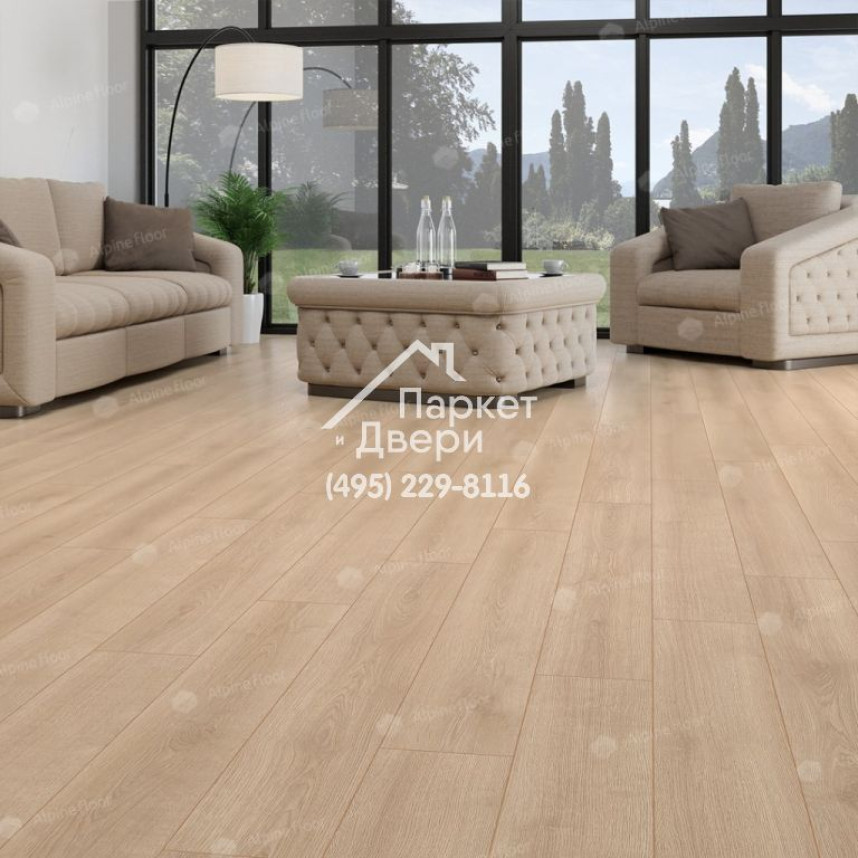 Ламинат Alpine Floor Premium Дуб Натур Р 1002  