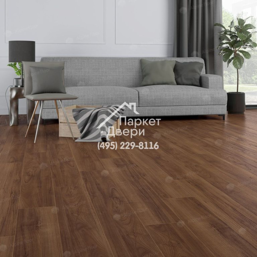 Ламинат Alpine Floor Premium Орех Р 1004  -2