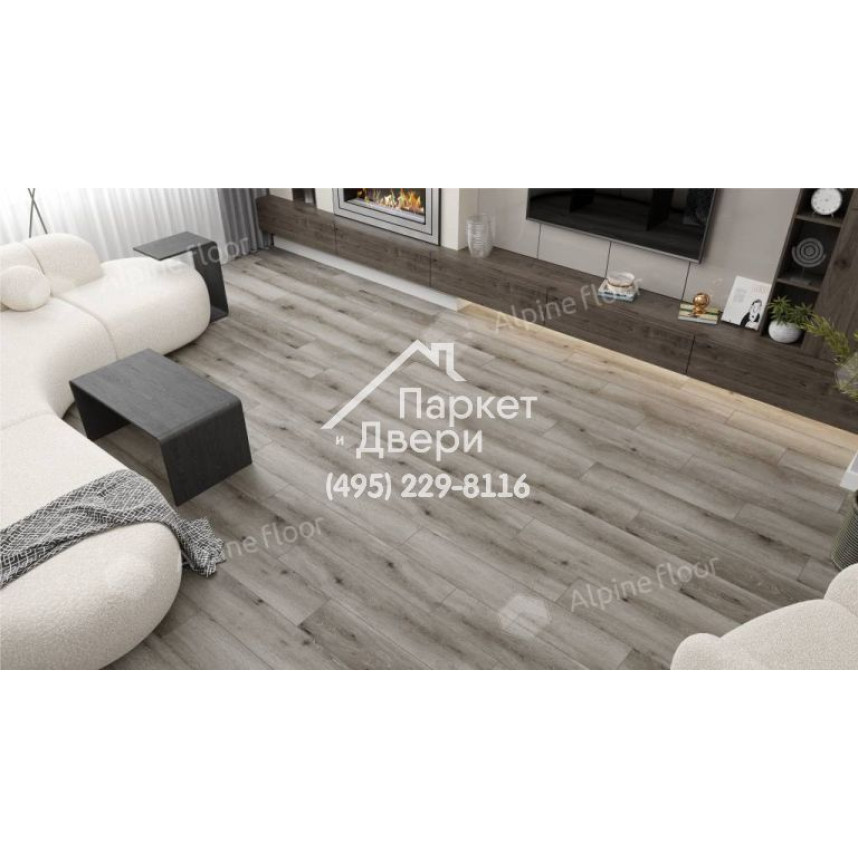 Ламинат Alpine Floor Aura Дуб Бергамо LF100-09  