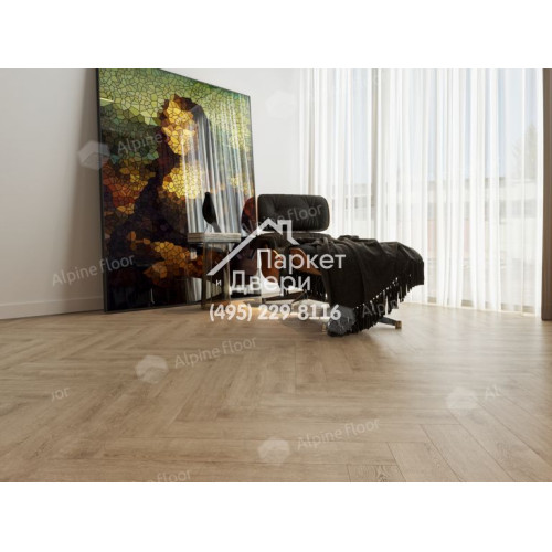 Ламинат Alpine Floor Herringbone 8 Pro Дуб Прованс LF102-7  