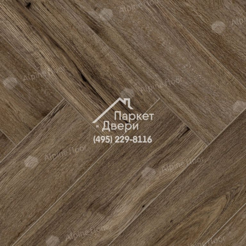 Ламинат Alpine Floor Herringbone 8 Pro Дуб Бордо LF102-10  
