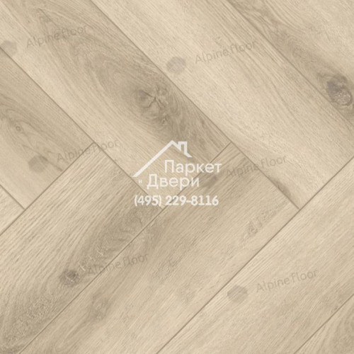 Ламинат Alpine Floor Herringbone 8 Pro Дуб Орлеан LF102-8  