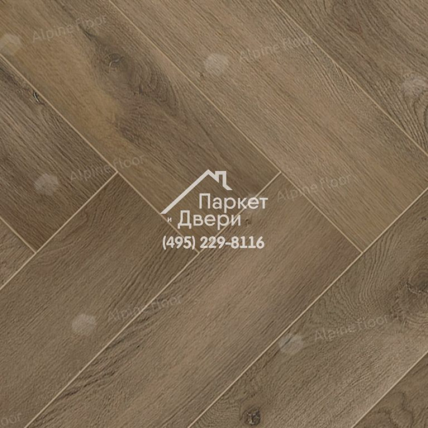 Ламинат Alpine Floor Herringbone 8 Pro Дуб Анжу LF102-11  -4