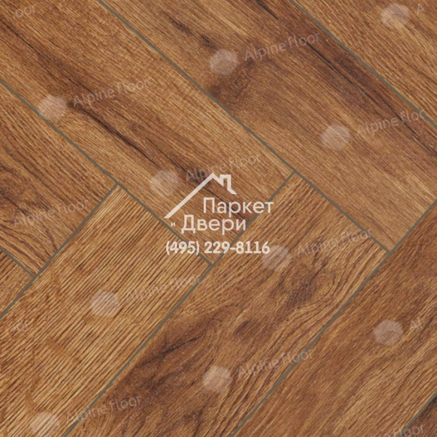 Ламинат Alpine Floor Herringbone 10 Дуб Калабрия LF107-09  -1