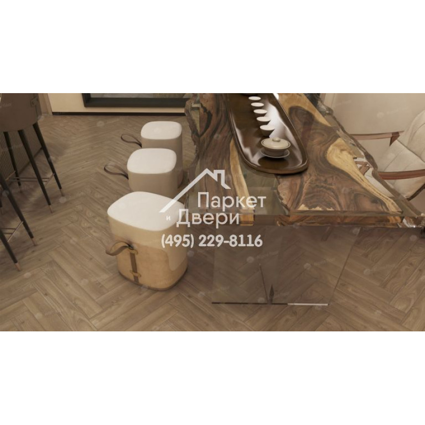 Ламинат Alpine Floor Herringbone 10 Дуб Калабрия LF107-09  