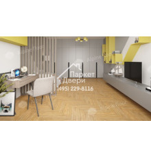Ламинат Alpine Floor Alpine Floor коллекции HERRINGBONE 12 PRO Дуб Тулуза LF106-04  
