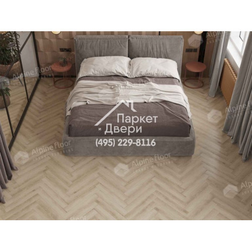Ламинат Alpine Floor Alpine Floor коллекции HERRINGBONE 12 PRO Орлеан LF106-08  