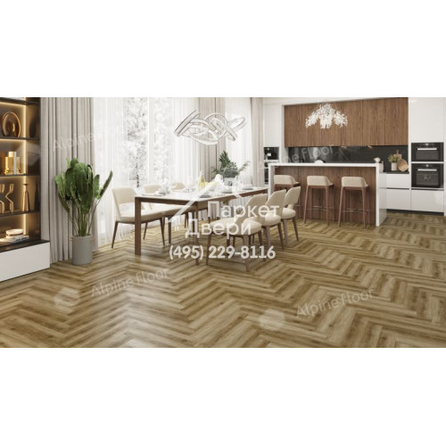 Ламинат Alpine Floor Alpine Floor коллекции HERRINGBONE 12 PRO Марсель LF106-09  