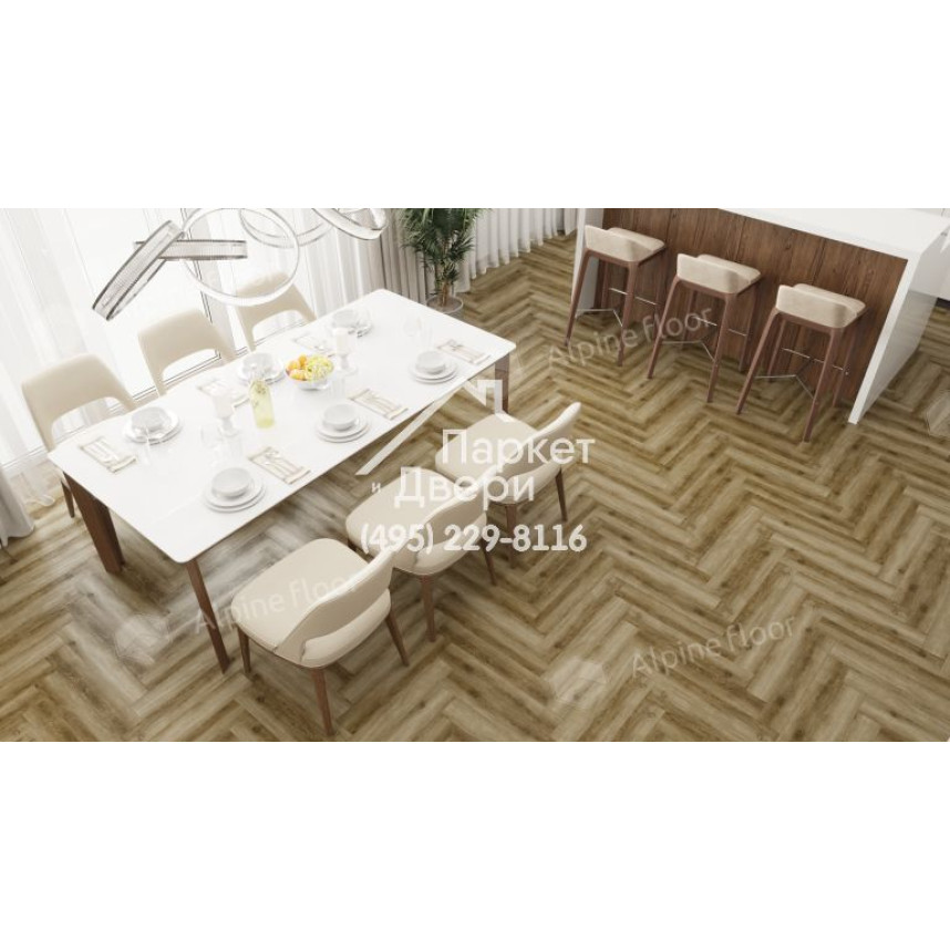 Ламинат Alpine Floor Alpine Floor коллекции HERRINGBONE 12 PRO Марсель LF106-09  -2