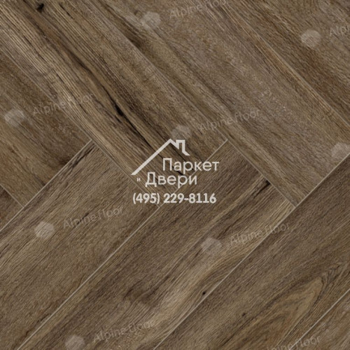 Ламинат Alpine Floor Alpine Floor коллекции HERRINGBONE 12 PRO Бордо LF106-10  