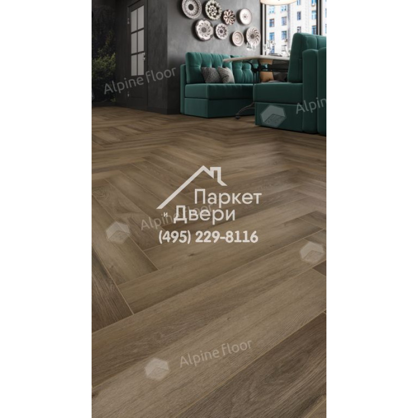 Ламинат Alpine Floor Alpine Floor коллекции HERRINGBONE 12 PRO Анжу LF106-11  -3