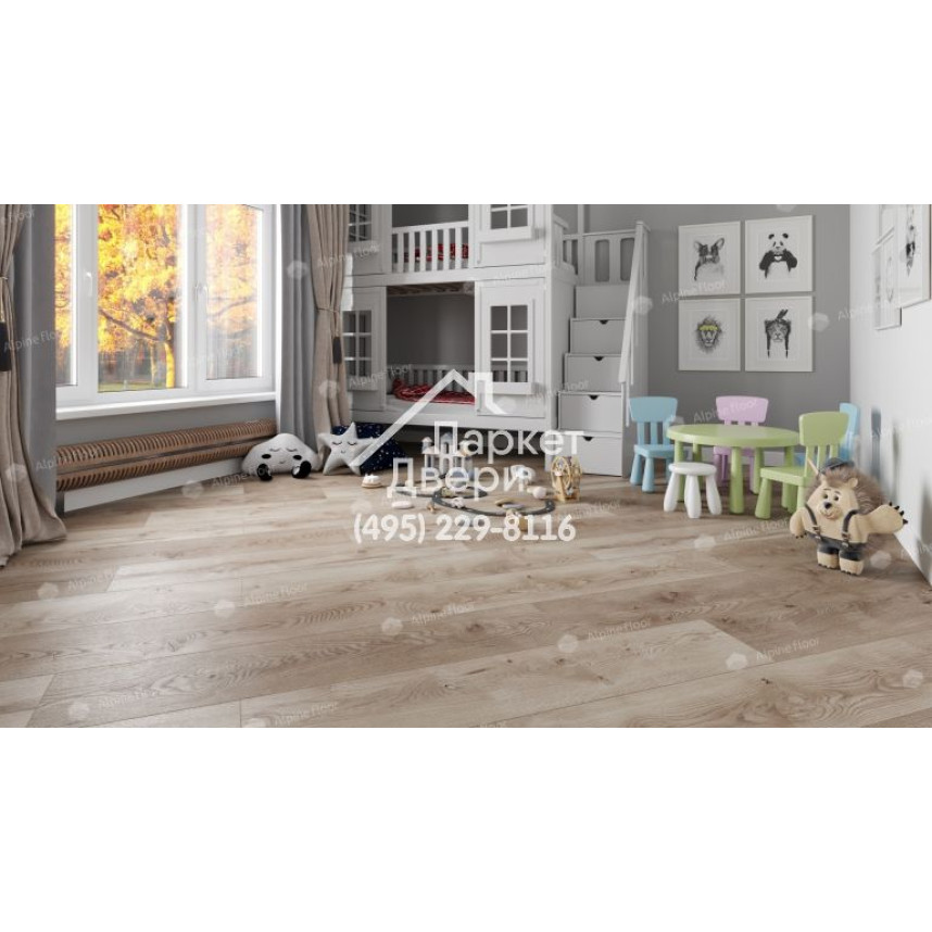 Ламинат Alpine Floor Aqua Life Дуб Брюгге LF103-08  -2