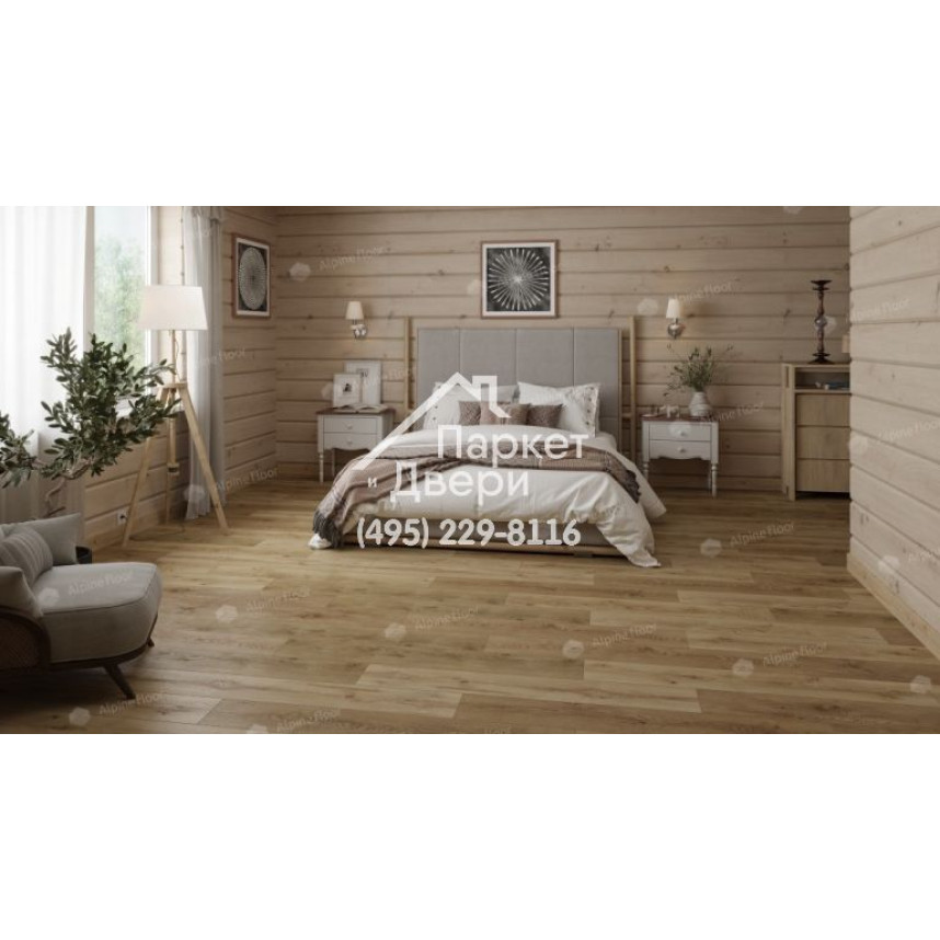 Ламинат Alpine Floor Aqua Life Дуб Стокгольм LF103-09  