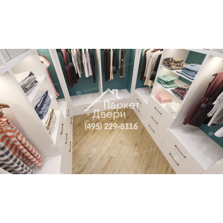 Ламинат Alpine Floor Aqua Life Дуб Копенгаген LF103-05  -3