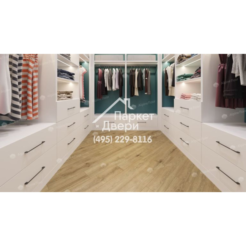 Ламинат Alpine Floor Aqua Life Дуб Копенгаген LF103-05  