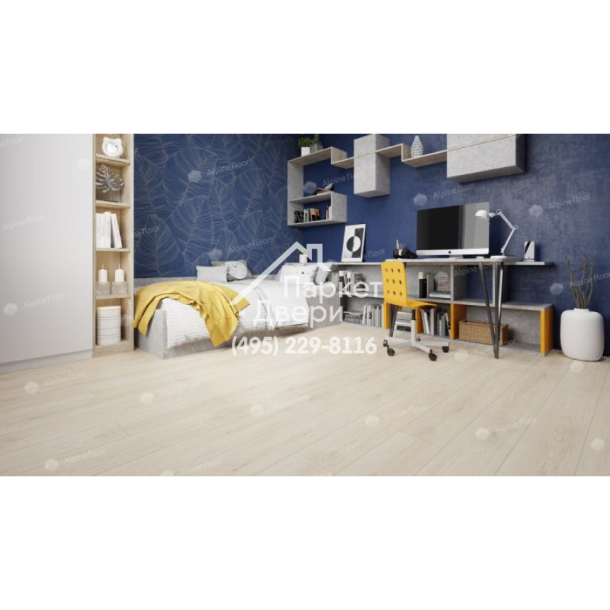 Ламинат Alpine Floor Aqua Life Дуб Петербург LF103-04  