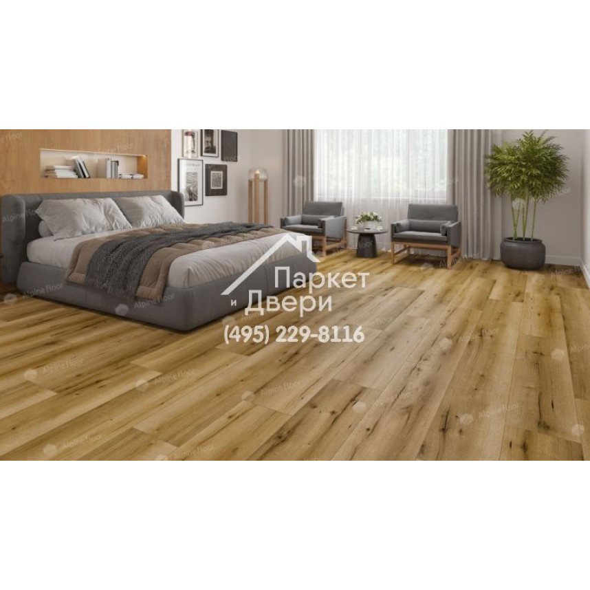 Ламинат Alpine Floor Aqua Life XL Дуб Гурон LF104-10  