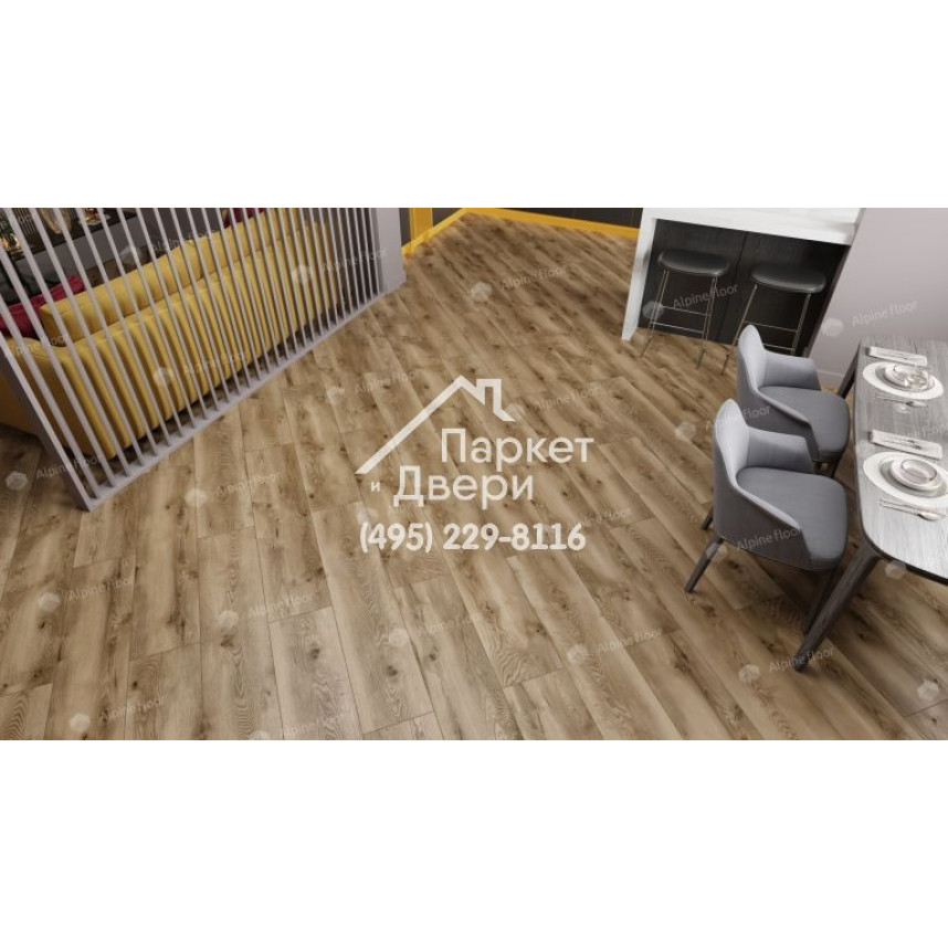 Ламинат Alpine Floor Aqua Life XL Дуб Комо LF104-09  -3