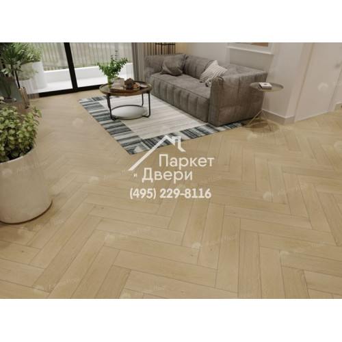 Инженерная доска Alpine Floor Castle Английская елка Дуб Шампань EW202-01 600х120х12