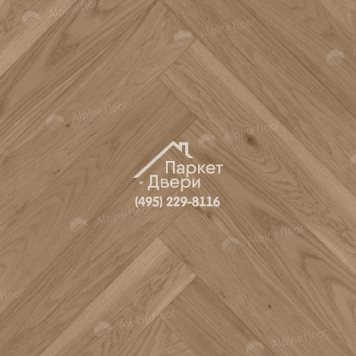 Инженерная доска Alpine Floor Castle Английская елка Дуб Амаретти EW202-03 600х120х12
