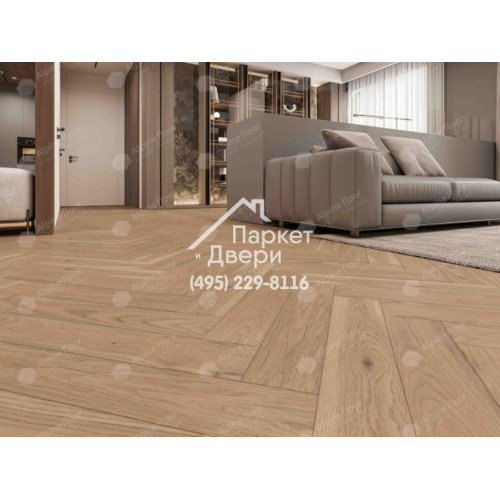 Инженерная доска Alpine Floor Castle Английская елка Дуб Амаретти EW202-03 600х120х12