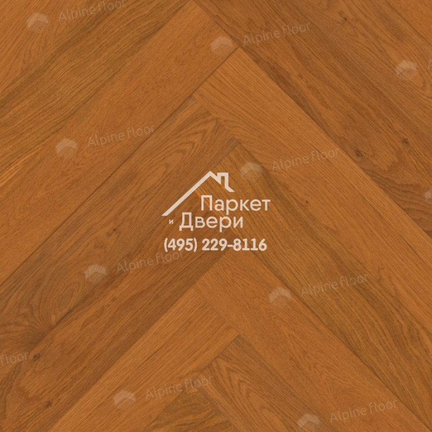 Инженерная доска Alpine Floor Castle Английская елка Дуб Имбирный EW202-06 600х120х12-1