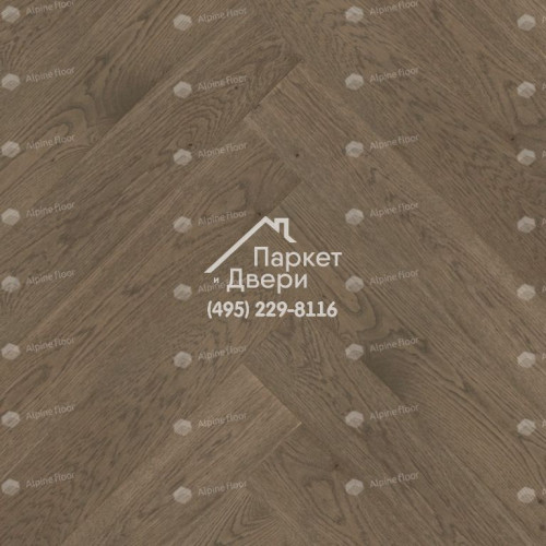 Инженерная доска Alpine Floor Castle Английская елка Дуб Гранд Каньон EW202-10 600х120х12