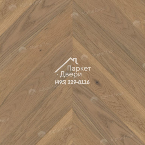 Инженерная доска Alpine Floor Chateau Французская елка Дуб Амаретти EW203-03 600х120х12