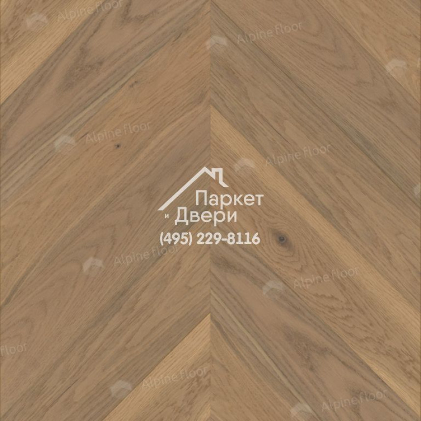 Инженерная доска Alpine Floor Chateau Французская елка Дуб Амаретти EW203-03 600х120х12-3