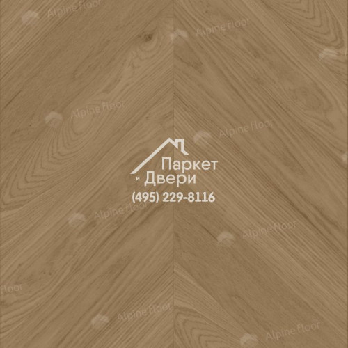Инженерная доска Alpine Floor Chateau Французская елка Дуб Миндальный EW203-04 600х120х12