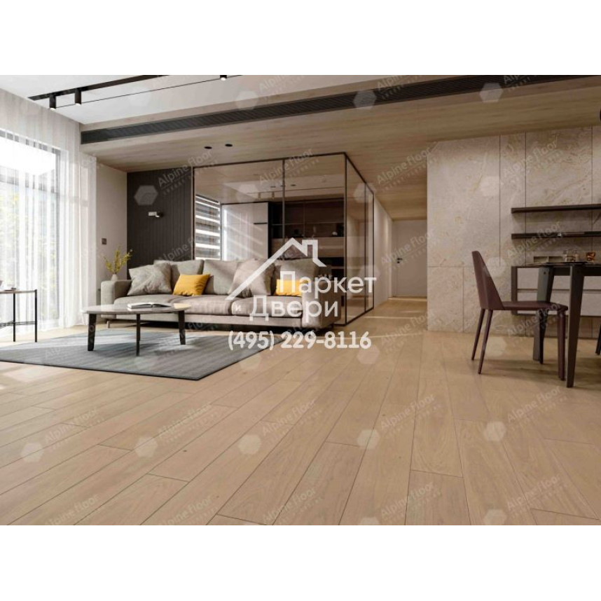 Инженерная доска Alpine Floor Villa Дуб Сэнди EW201-11 400-1200х165х12-3