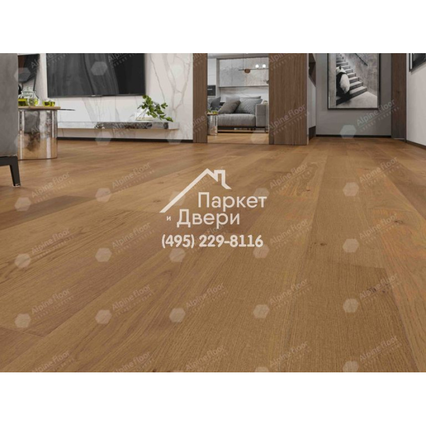 Инженерная доска Alpine Floor Villa Дуб Хани EW201-13 400-1200х165х12-4