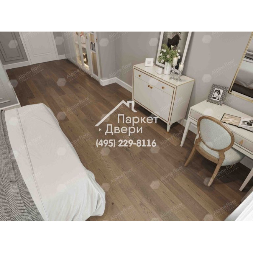 Инженерная доска Alpine Floor Villa Дуб Гранд Каньон EW201-16 400-1200х165х12-2