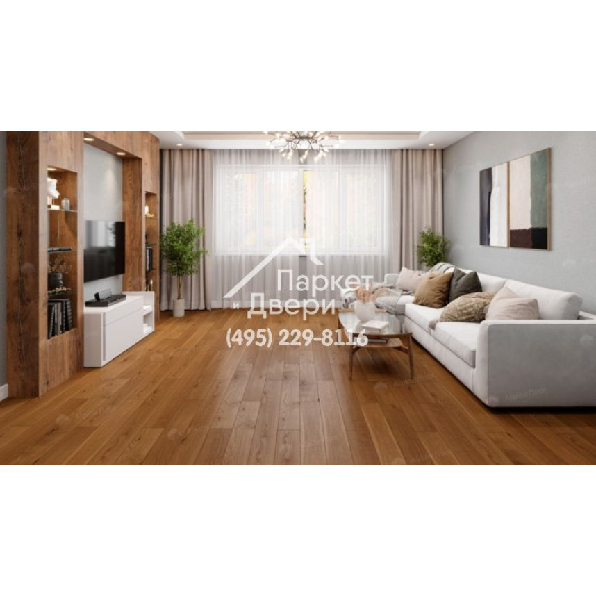 Инженерная доска Alpine Floor Studio Дуб Антик 400-1200x145x12