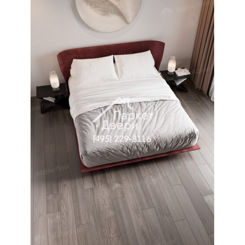 Инженерная доска Alpine Floor Studio Дуб Грей 400-1200x145x12-1